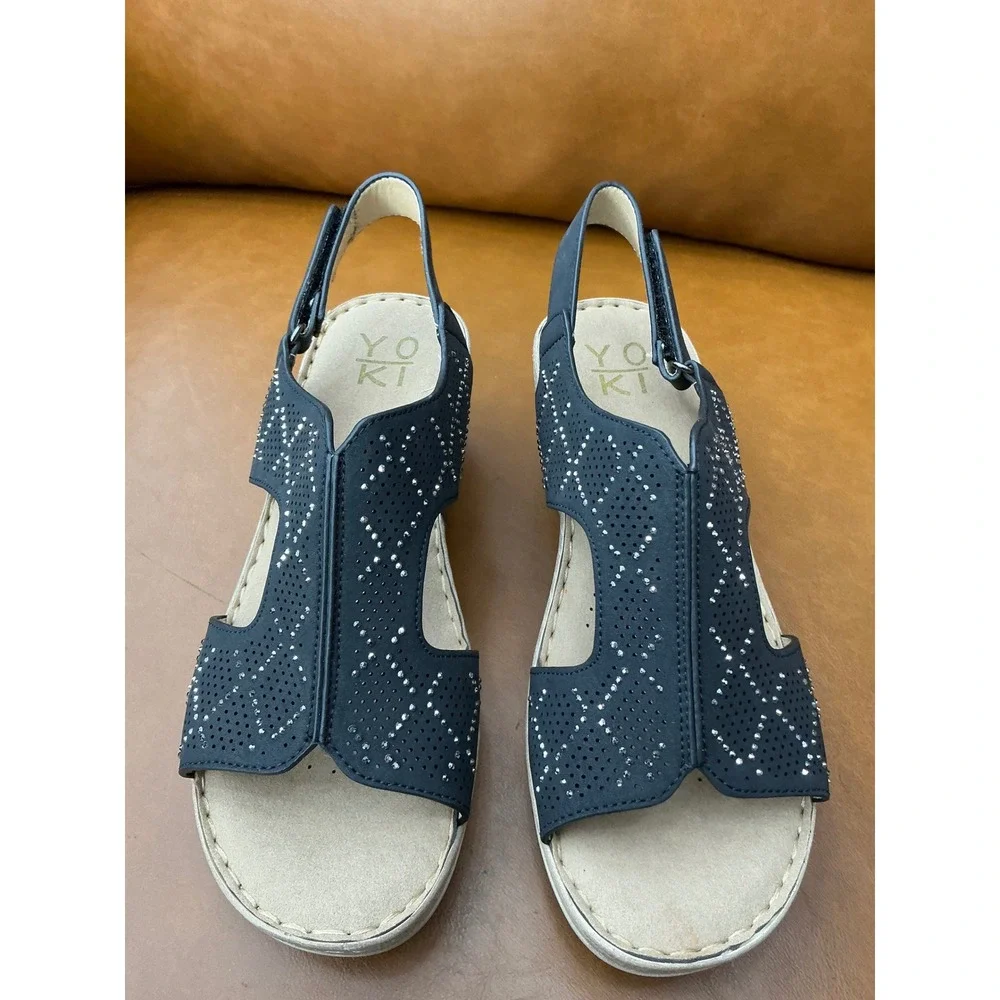 Yoki crimson wedge